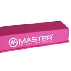 Master gymnastická kladina 240 cm EVA skládací - růžová