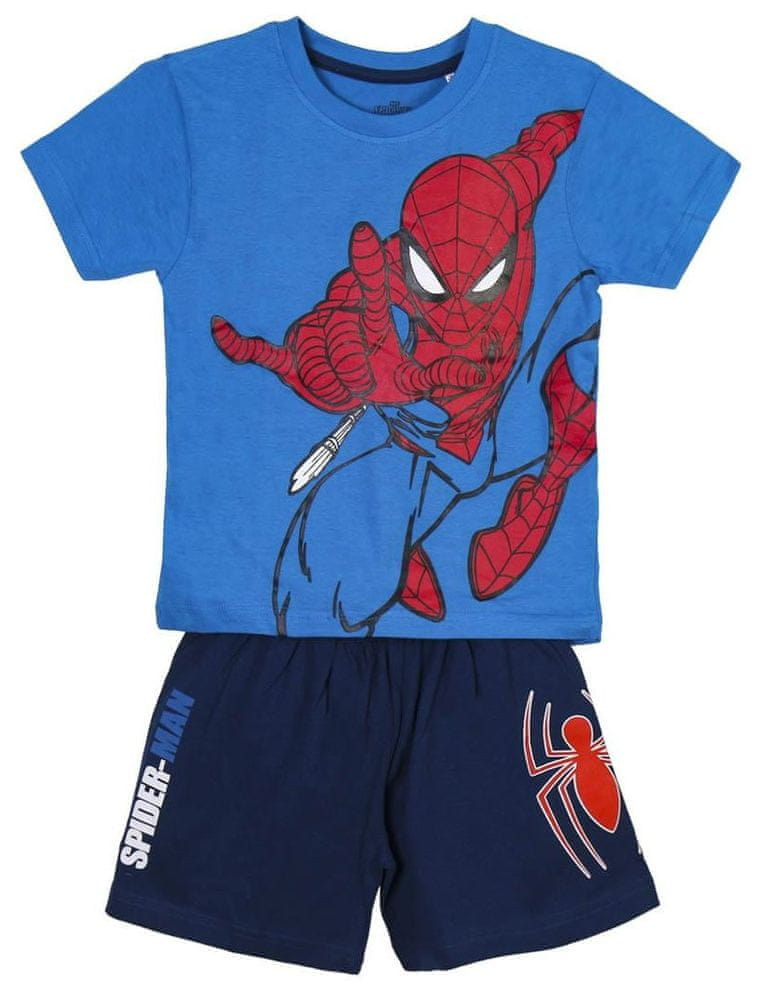 Disney chlapecké pyžamo Spiderman 2200008874 modrá 98