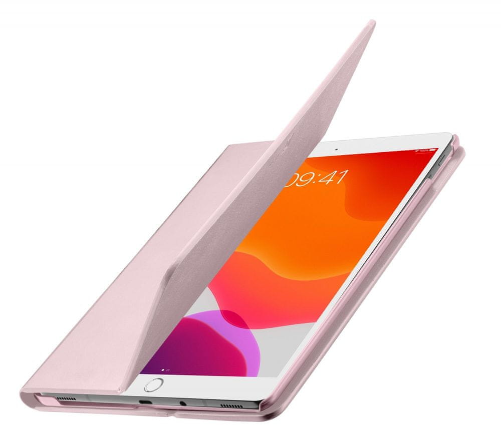 CellularLine Pouzdro se stojánkem Folio pro Apple iPad Mini (2021) FOLIOIPADMINI2021P, růžové - rozbaleno