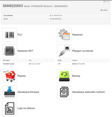 Standard Mini registrační pokladna bez paušálu, akumulátor, online vzdálený přístup, za výprodejní cenu