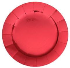 Santex Klubové talíře červené 33cm 10ks