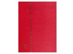Leuchtturm Album na známky A4 16 stran černých, červené nevatované 
