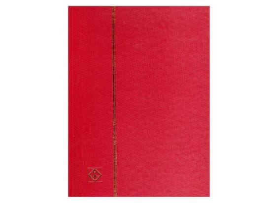 Leuchtturm Album na známky A4 16 stran černých, červené nevatované