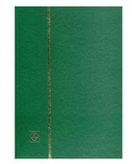 Leuchtturm Album na známky A4 16 stran černých, zelené nevatované 