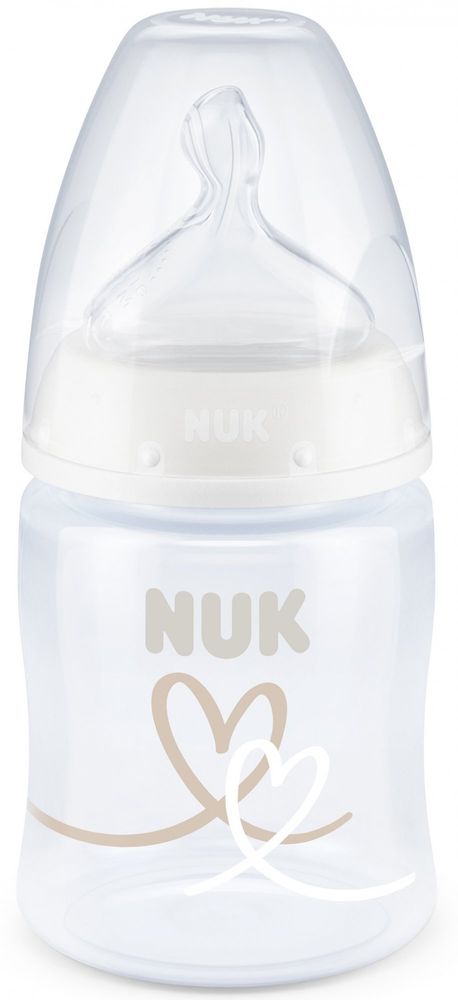 Levně Nuk FC+ láhev s kontrolou teploty 150 ml, bílá