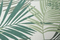 Chemex Koberec Terasa Jungle Moderní 19433/062 Bílá/zelená 140x200 cm