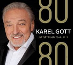 Karel Gott: Karel Gott 80/ 80 Největší hity 1964–2019 - 4 CD