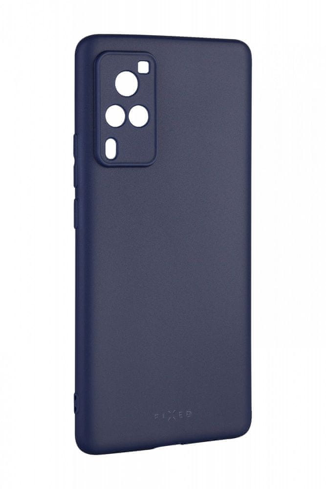 FIXED Zadní pogumovaný kryt Story pro Vivo X60 Pro 5G FIXST-771-BL, modrý