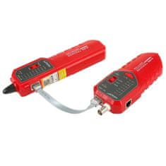 W-STAR W-Star Tester kabelů RJ45 WSNF168S, UTP/STP, BNC, detektor kabelů
