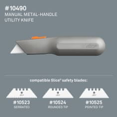 SLICE Polohovatelný univerzální nůž s kovovou rukojetí