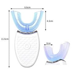 Alum online Automatický zubní kartáček - Smart whitening, bílá