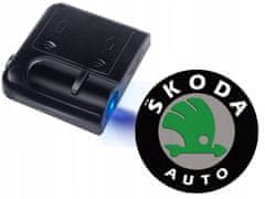 Alum online Logo ŠKODA pro projektor značky automobilu (pouze logo)