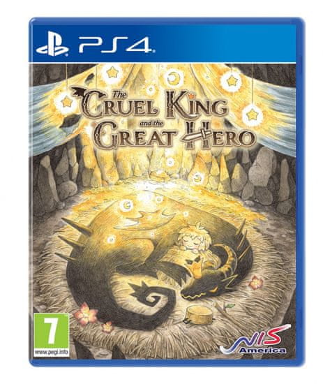 NIS America PS4 The Cruel King and the Great Hero + storybook