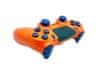 DS6 oranžový bezdrátový herní ovladač pro PS4