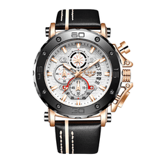 Lige Elegantní luxusní hodinky 9996-4 s klasickým designem + dárek ZDARMA!