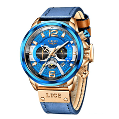 Lige Elegantní mužské hodinky 8917-2: Klasický design s dárkem zdarma jen pro vás!