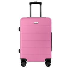 AVANCEA® Cestovní kufr DE2966 světle růžový S 55x38x25 cm
