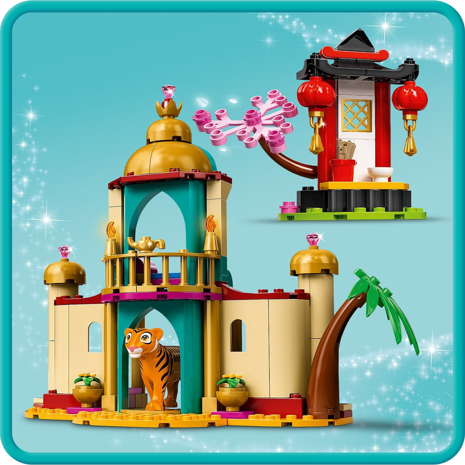  Disney Princess 43208 Dobrodružství Jasmíny a Mulan 