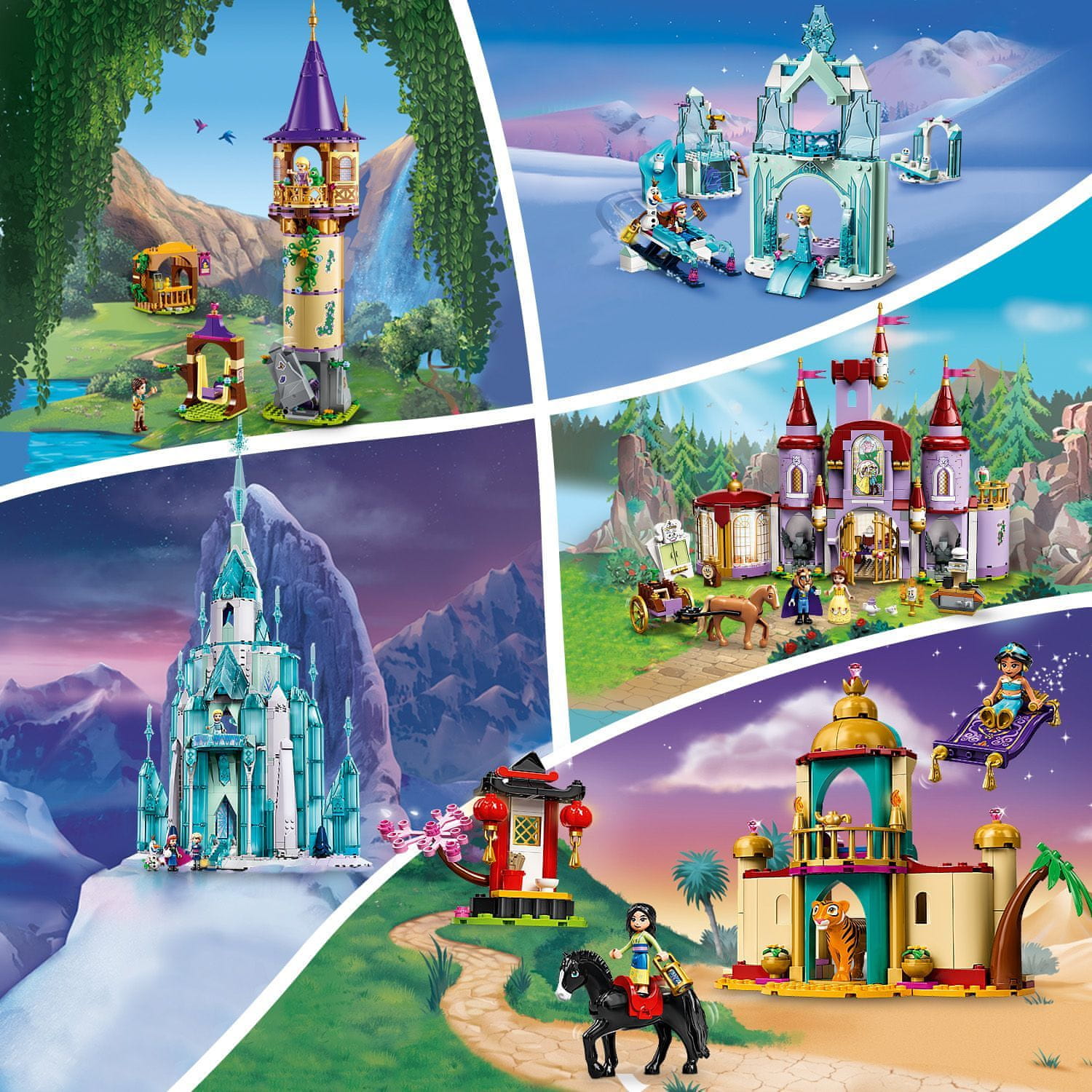  Disney Princess - Avanture Jasmine i Mulan (43208) 