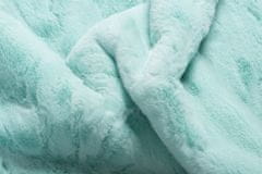 Chemex Koberec Plyšový Měkký Králík Fur Mint Zelená 80x200 cm