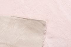 Chemex Koberec Plyšový Měkký Králík Fur Růžová 120x170 cm