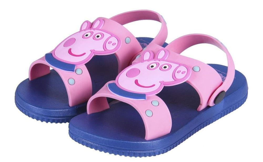 Disney dívčí sandály Peppa Pig 2300004769 tmavě modrá 24.5