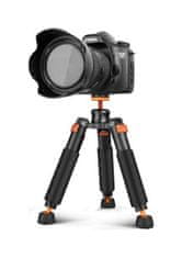 TopQ Stativ pro mobilní telefon - fotoaparát SL-166 černo-oranžový 68357