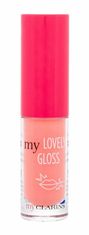 Clarins 3ml my lovely gloss, 02 peach it up, lesk na rty