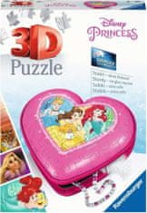 Ravensburger  3D puzzle Srdce Disney Princezny 54 dílků