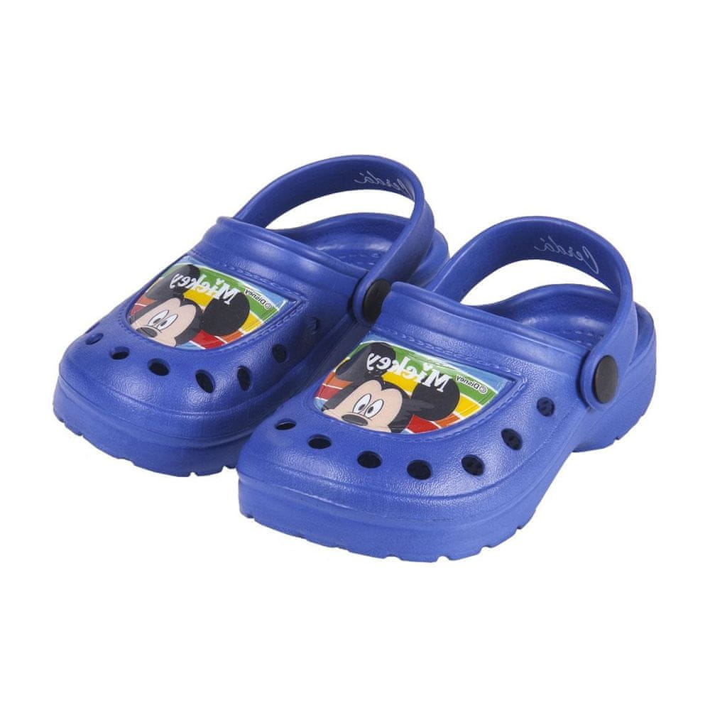 Disney chlapecké clogs pantofle Mickey Mouse 2300005217 modrá 23