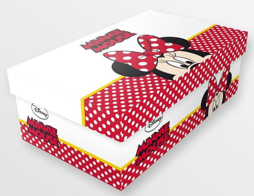 Disney dívčí svítíví tenisky Minnie Mouse 2300005115 šedá 27