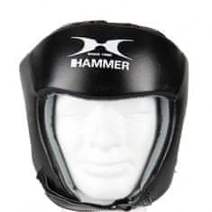 Hammer Boxerská helma HAMMER Fight bez mřížky S černá