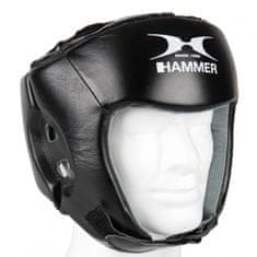 Hammer Boxerská helma HAMMER Fight bez mřížky L černá