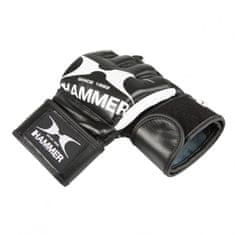 Hammer Fitness rukavice HAMMER MMA II kožené L černo/bílé