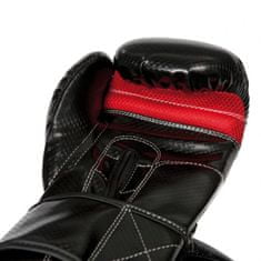 Hammer Fitness rukavice HAMMER X-Shock Lady PU 8 OZ černo/červené