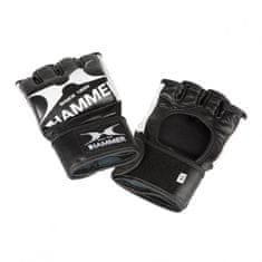 Hammer Fitness rukavice HAMMER MMA II kožené M černo/bílé