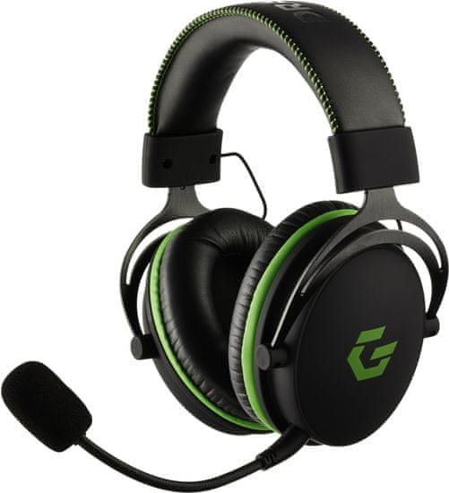 CZC.Gaming Dragon, herní sluchátka, černá/zelená (CZCGH510X)