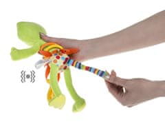 AKUKU Dětská plyšová hračka s vibrací Žabka