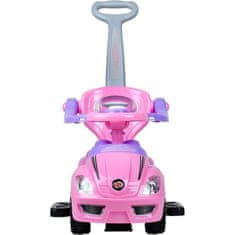 Baby Mix Dětské Jezdítko 3v1 Bayo Mega Car pink