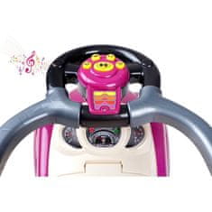 Baby Mix Dětské hrající jezdítko-odrážedlo 3v1 Bayo Super Coupe purple