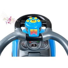 Baby Mix Dětské hrající jezdítko-odrážedlo 3v1 Bayo Super Coupe blue