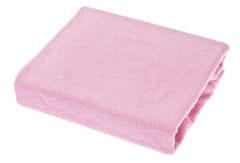 Sensillo VODĚODOLNÉ povlečení na dětskou matraci 120x60 - růžová