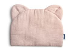 Sensillo Mušelínový polštář do kočárku růžový
