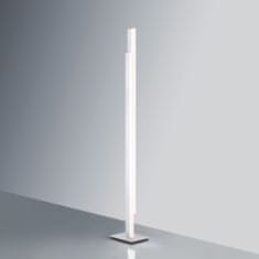 PAUL NEUHAUS PAUL NEUHAUS LED stojací svítidlo Q-TOWER v puristickém hliníkovém designu s nastavitelnou barvou světla Smart Home ZigBee 2700-5000K