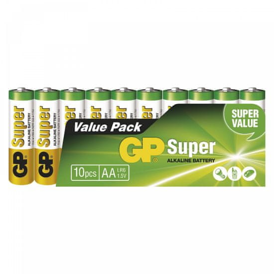 GP Super Alkaline AA 10ks