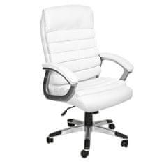Timeless Tools Prémium šéfovská otočná kancelářská židle, ve více barvách-bílá
