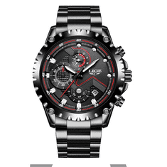 Lige Elegantní pánské hodinky 9821-5: Špičkový design a kvalita s dárkem ZDARMA!