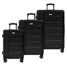 AVANCEA® Sada cestovních kufrů AVANCEA DE2934 Black SML