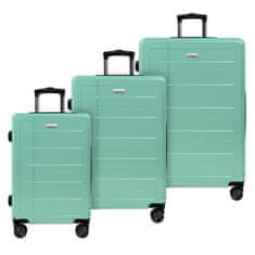 AVANCEA® Sada cestovních kufrů AVANCEA DE2934 Light Green SML
