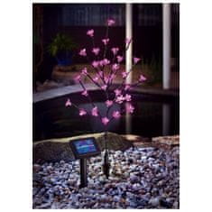 Esotec Solární světelný strom 36 LED růžový - svítící květiny